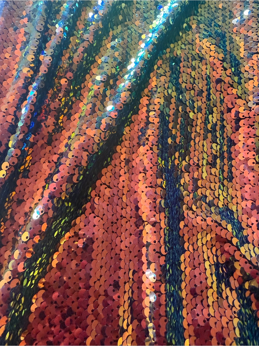 Rehab Sequin Wide-Leg Pants - Picture 2 of 5